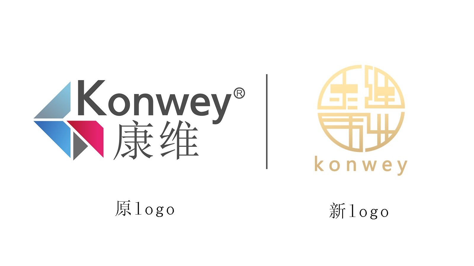 康维伟业公司logo变更函
